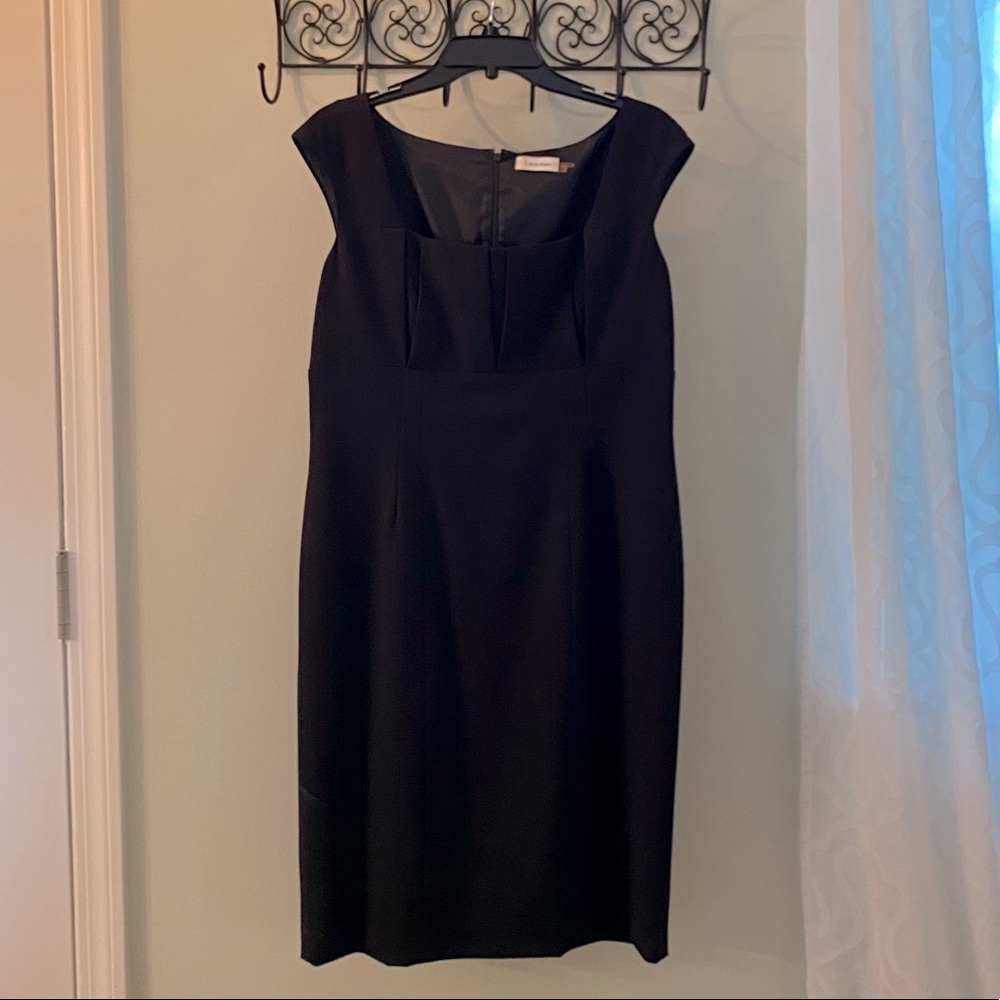 Calvin Klein Structured Dress